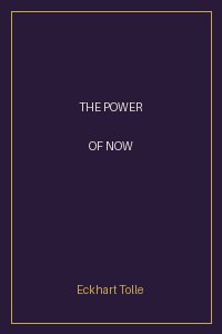 The Power of Now